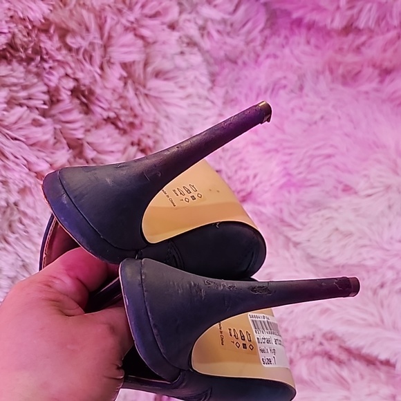 Blue dark slip on boot /bottie - Picture 3 of 8